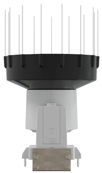 DP80 PRO Wireless self-draining rain gauge sensor with new 3.5 cm raised rain funnel including bird guard